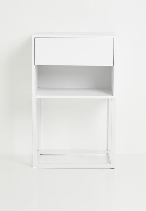 Sixth Floor - Kingston mini single drawer - white