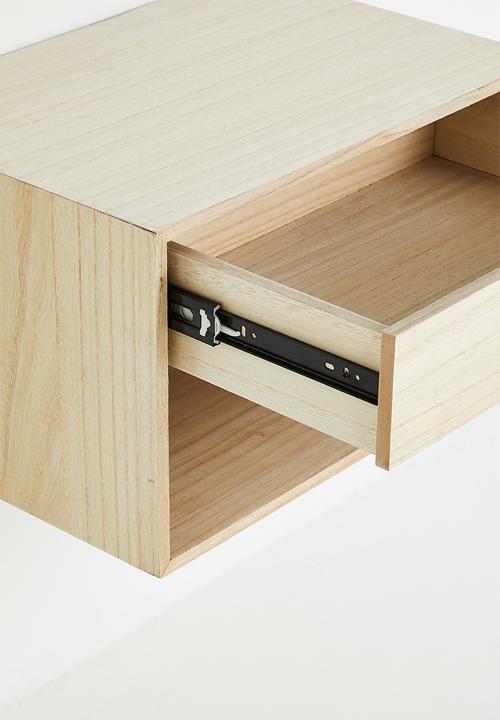 Sixth Floor - Floating bedside table- natural