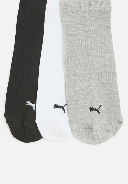 PUMA - Mens 3 Pack Low cut socks - multi