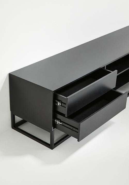 Sixth Floor - Kingston tv unit - black