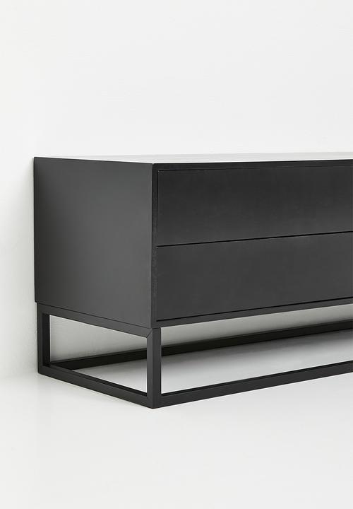Sixth Floor - Kingston tv unit - black