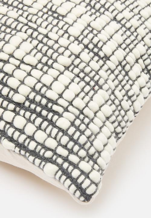 Sixth Floor - Rabat cushion cover - grey