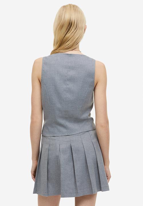 H&M - Suit waistcoat - grey marl