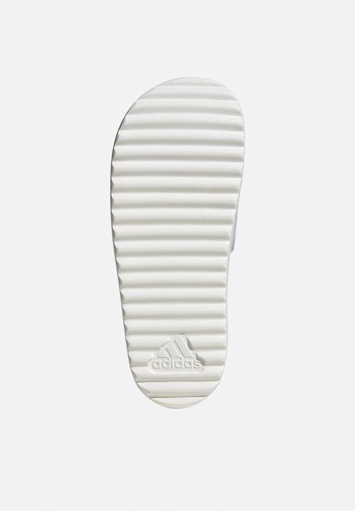 adidas Originals - Adilette platform - silver dawn/zero met./shadow violet