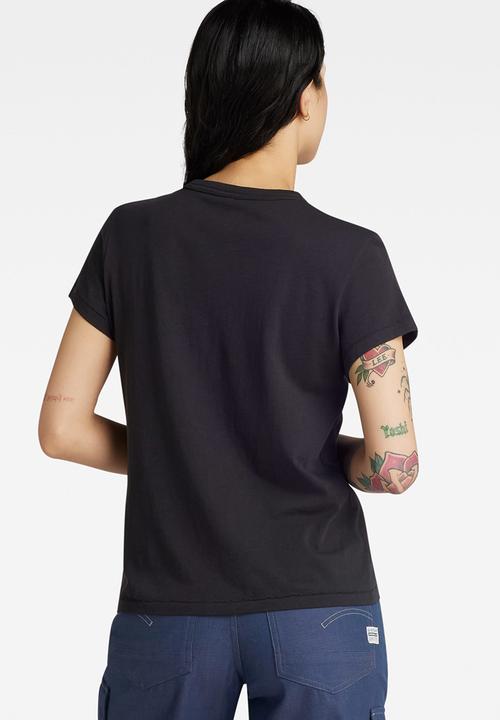G-STAR - Calligraphy gr r t wmn - dk black