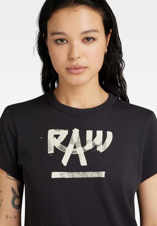 G-STAR - Calligraphy gr r t wmn - dk black