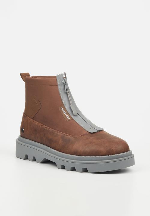 MAZERATA - Vinchey 34 Faux Nubuck - Choc
