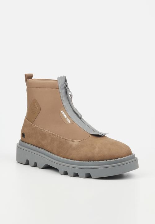 MAZERATA - Vinchey 34 faux nubuck - tan