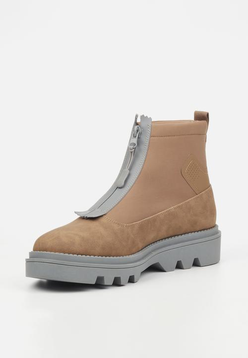MAZERATA - Vinchey 34 faux nubuck - tan