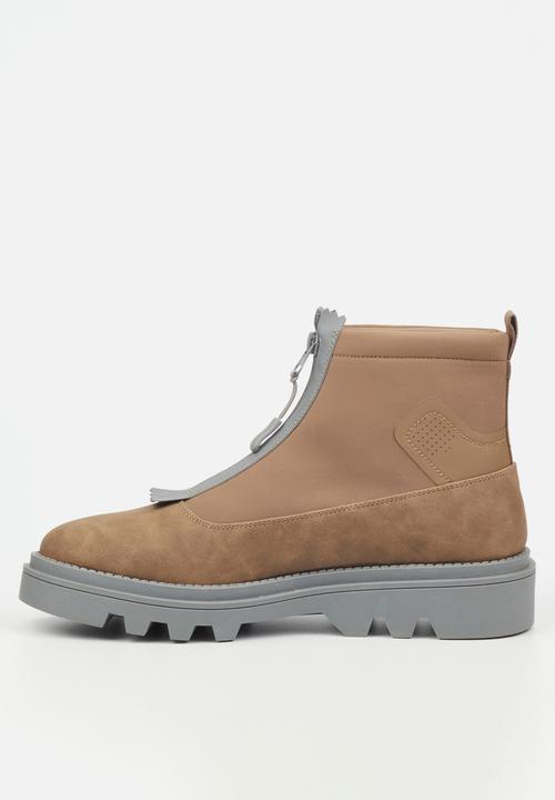 MAZERATA - Vinchey 34 faux nubuck - tan