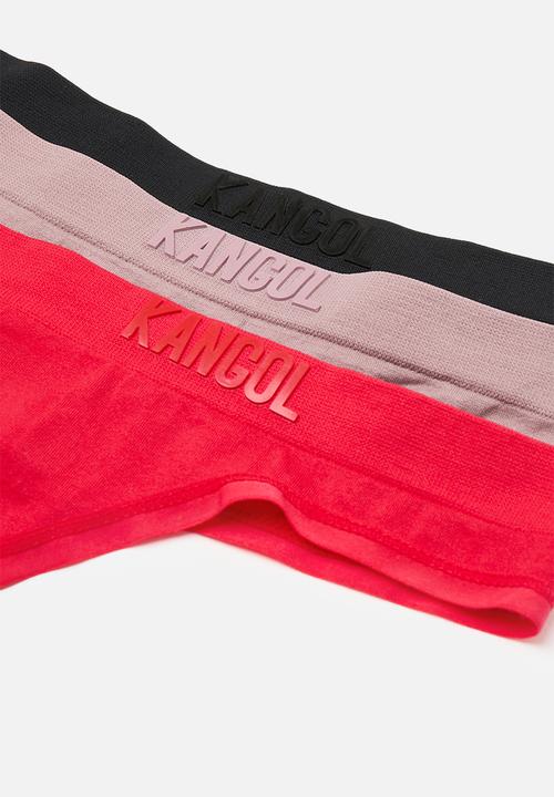 KANGOL - 3 pack seamless boyleg - multi
