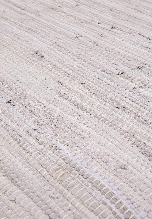 Sixth Floor - Chindi Runner - Soft grey