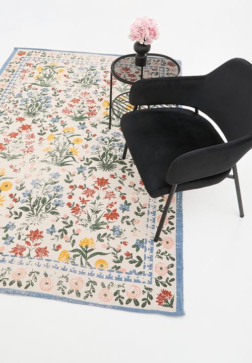 Sixth Floor - Cotton Botanical Rug - multi