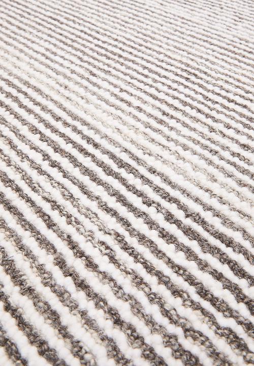 SF Collection - Textured Wool Rug - Multi