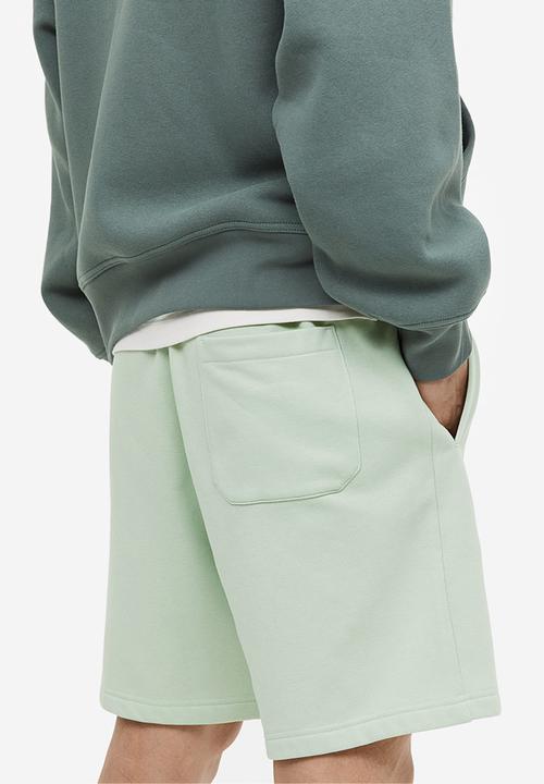 H&M - Regular fit sweatshorts - mint green