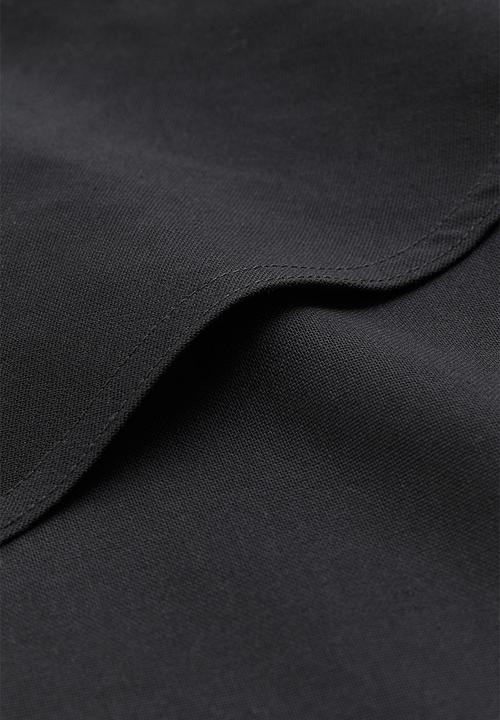 H&M - Round cotton tablecloth - dark grey