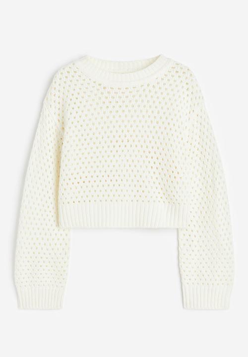 H&M - Jumper - white
