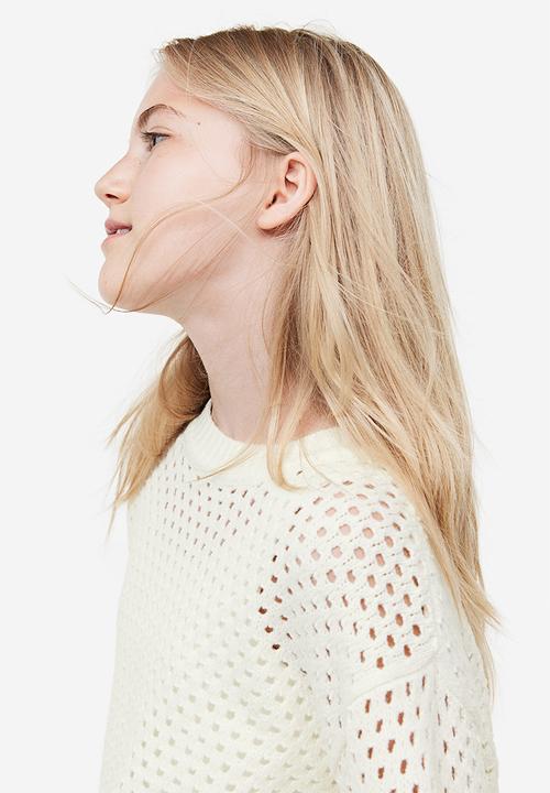 H&M - Jumper - white