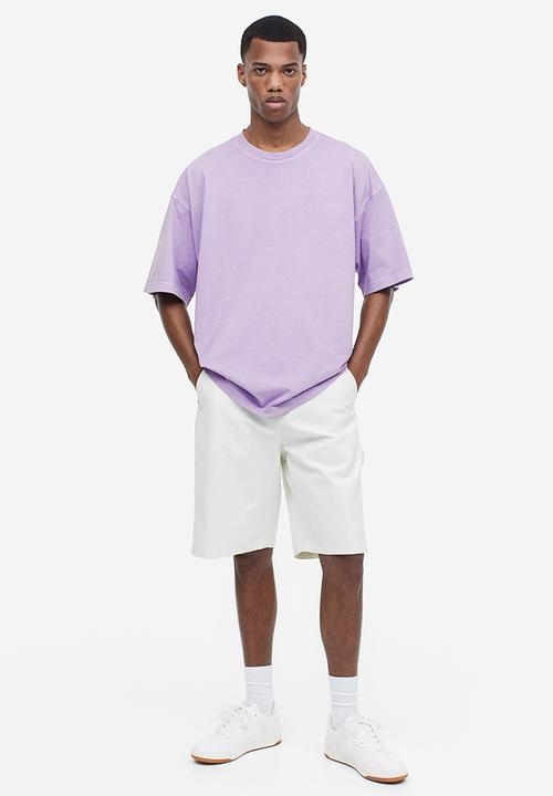 H&M - Oversized fit T-shirt - purple