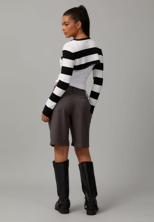 Factorie - Billie Trouser Short - charcoal