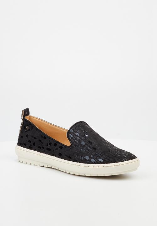 Butterfly Feet - Gaby 1 slip-on - black