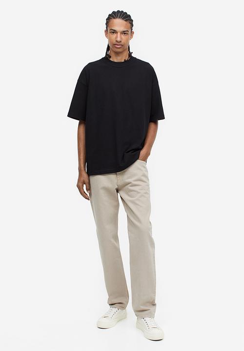 H&M - Coolmax® oversized fit T-shirt - black