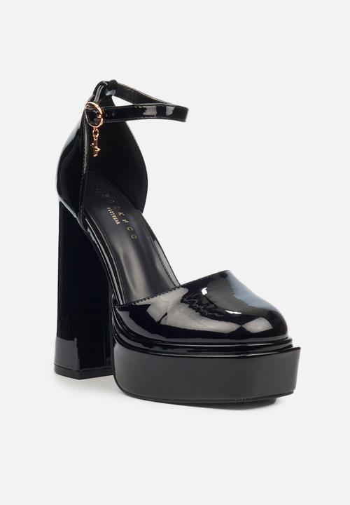 Rock & Co - Trigger 1 platform shoe - black