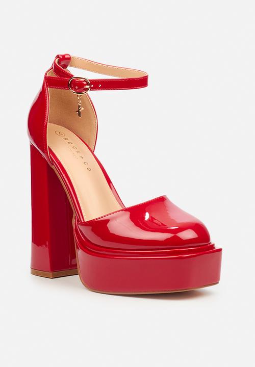 Rock & Co - Trigger 1 platform shoe - red