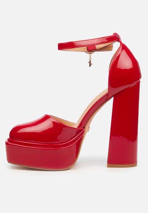 Rock & Co - Trigger 1 platform shoe - red