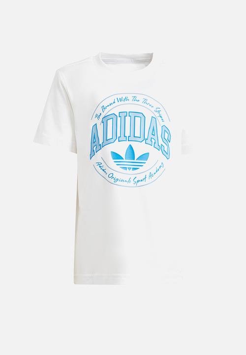 adidas Originals - Short Tee Set - White & Night Indigo