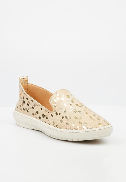 Butterfly Feet - Gaby 1 slip-on - gold