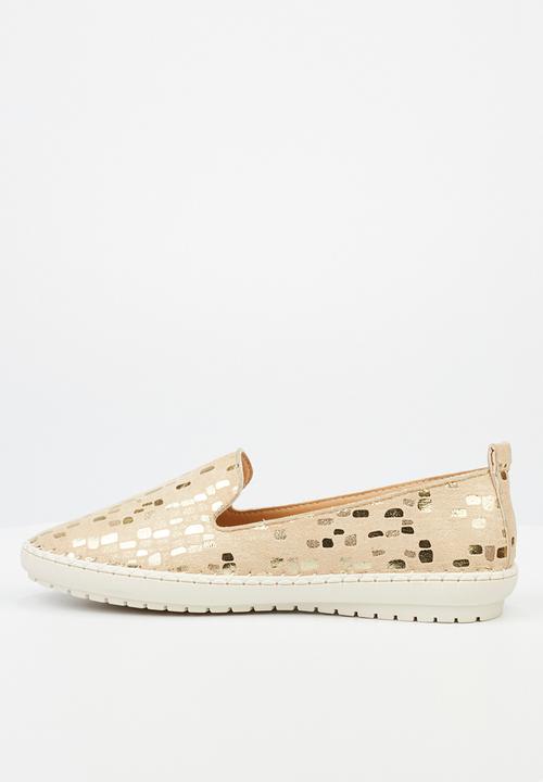 Butterfly Feet - Gaby 1 slip-on - gold