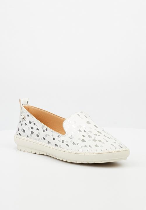 Butterfly Feet - Gaby 1 slip-on - white