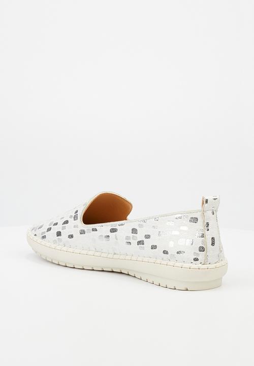 Butterfly Feet - Gaby 1 slip-on - white