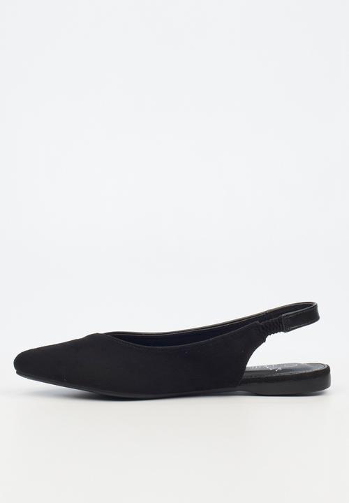 Butterfly Feet - Glimmer 3 slingback - black