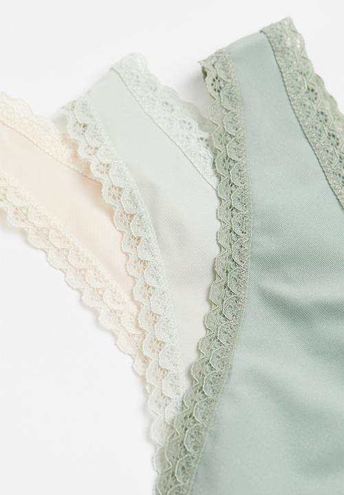 H&M - 3-Pack brazilian briefs - multi 