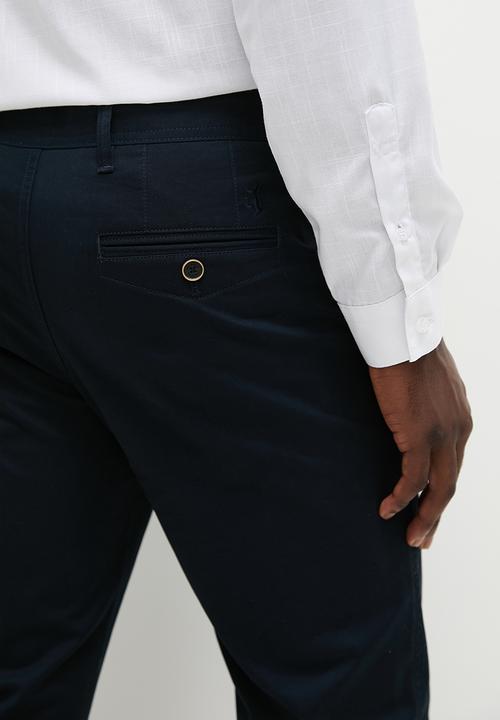 Pringle of Scotland - Pringle jorge tailored smart pant - navy