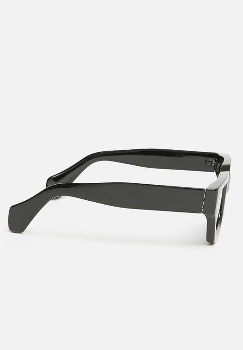 Superbalist - Yasir square frame sunglasses - black
