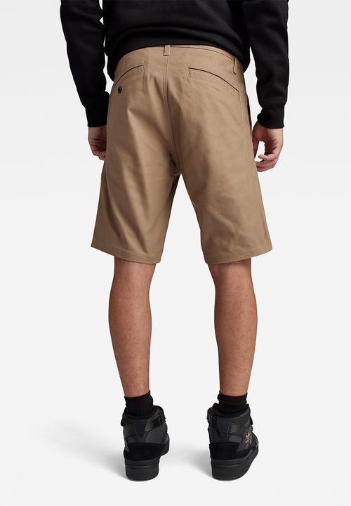 G-STAR - Bronson 2.0 slim chino short Backdrop stretch canvas - safari