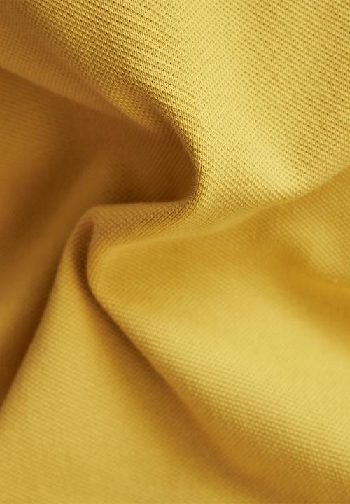 G-STAR - Dunda slim polo s\s Premium stretch pk o  - dk lemon