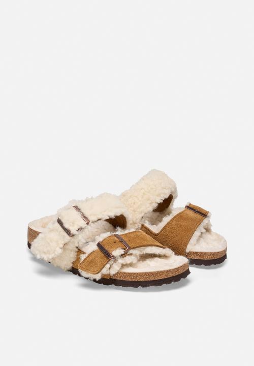 Birkenstock - Arizona Teddy Regular - Mink