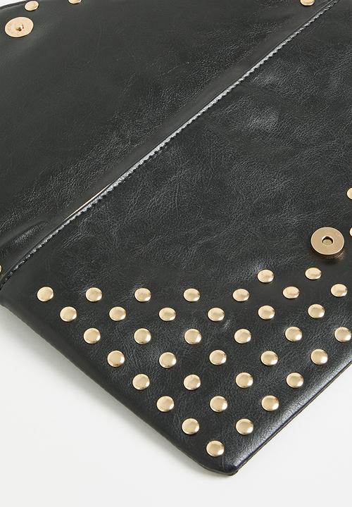MILLA - Gianna clutch bag - black
