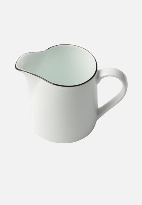 Jenna Clifford - Premium Porcelain Creamer With Black Line