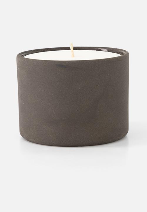 Rekindle Candle - Cederberg Ceramic Candle Med - grey