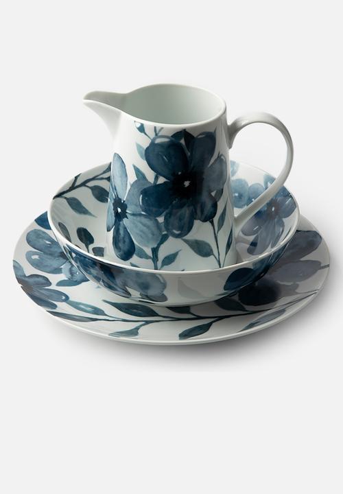 Jenna Clifford - Blue Floral Charger