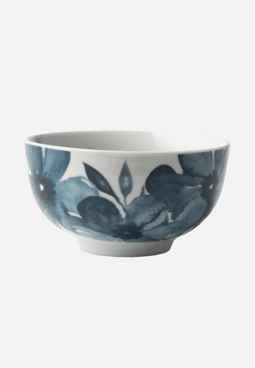 Jenna Clifford - JENNA CLIFFORD - Blue Floral Nibble Bowl Set of 4