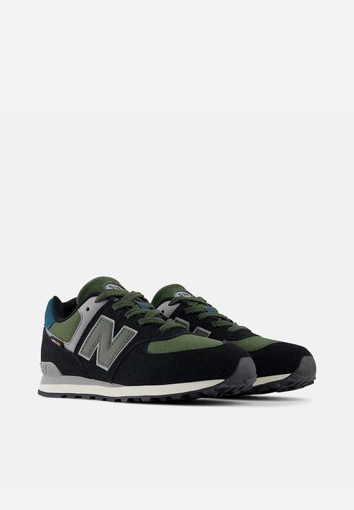 New Balance  - 574 gs - black/grey/khaki