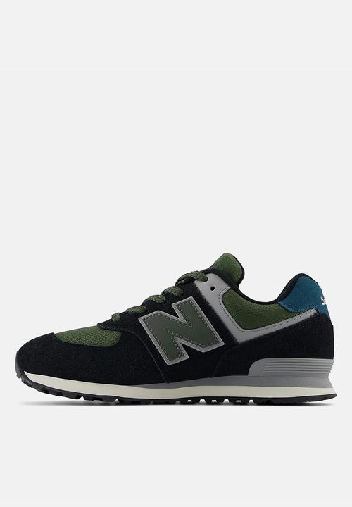 New Balance  - 574 gs - black/grey/khaki