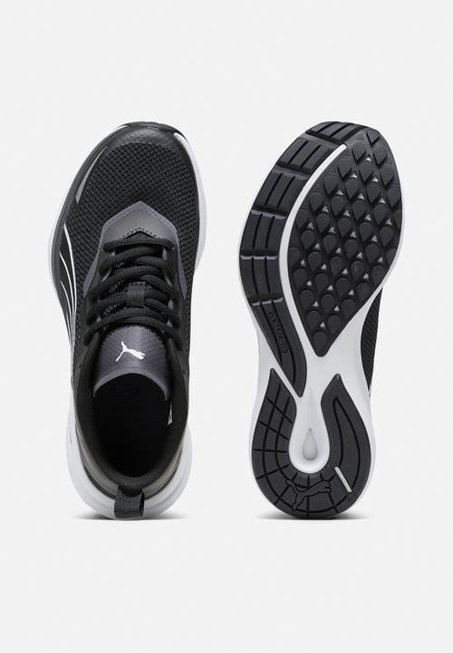 PUMA - Puma kruz nitro jr - puma black-puma white-dark coal-puma silver