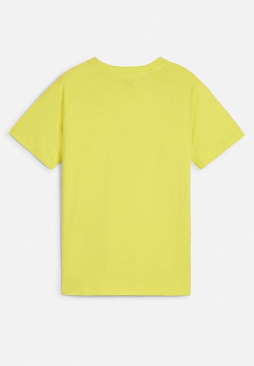 PUMA - Active sports graphic tee b - lime sheen